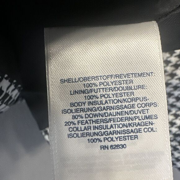 Lands' End Houndstooth Puffer Vest - Picture 8 of 8